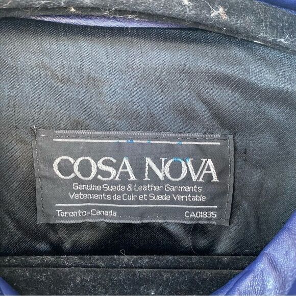 COSA NOVA | Vintage Leather Bomber Jacket - Picture 5 of 16